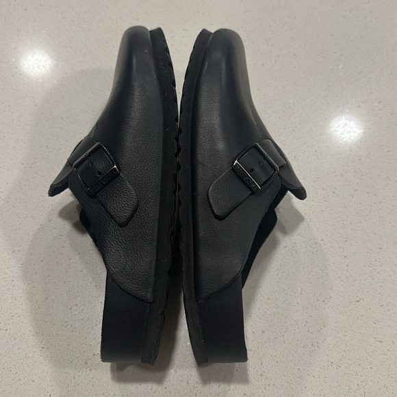Birkenstock Boston Exquisite Leather Black - Picture 7 of 8